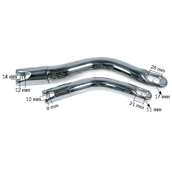 Ankerwirbel abgewinkelt rostfreier Stahl