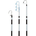 Fanghaken Aluminium telekospierbar L=80-120cm mit Haken aus rostfreiem Stahl
