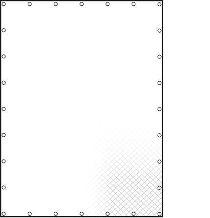 Proflex Abdeckplane transparent 240g/m²