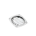 Roca Lüftungsgitter rostfreier Stahl L=82mm B=82mm
