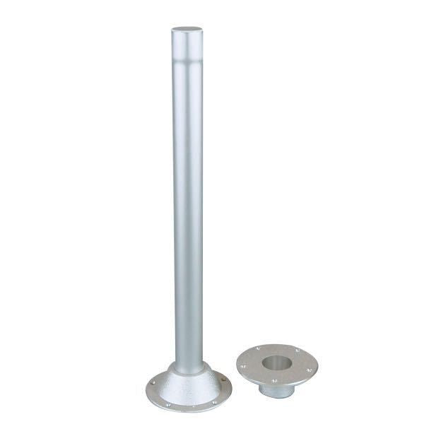 Tischstütze Aluminium eloxiert D=55mm L=700mm