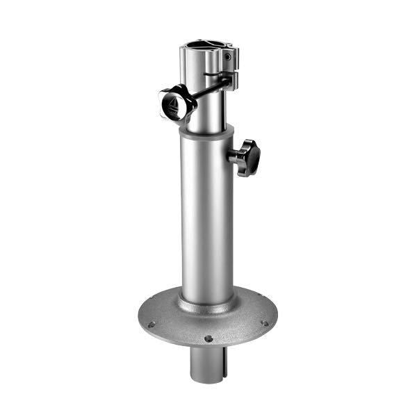 barka Tischstütze Höhe verstellbar 39-81cm drehbar 360° D=80/60mm