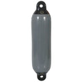 Dan-Fender Langfender grau mit schwarzer Kappe