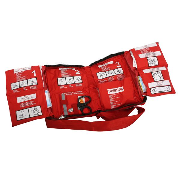 Erste Hilfe Kit in Tasche