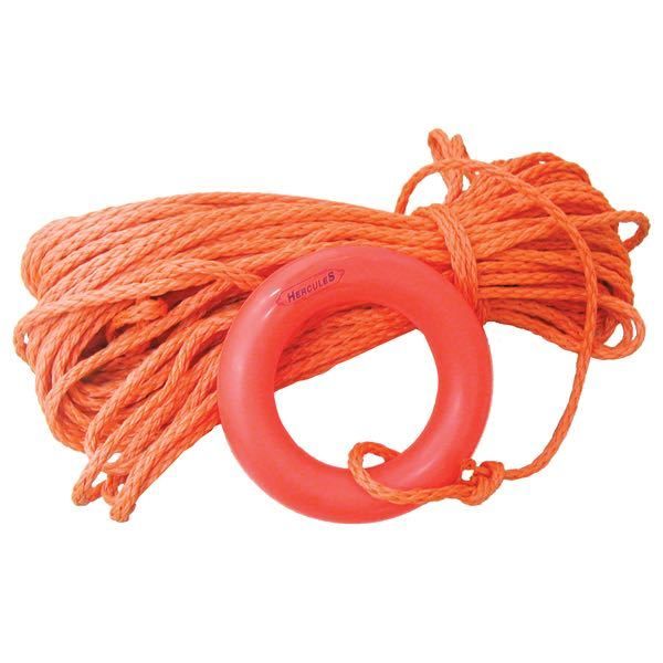 Rettungsleine schwimmfähig L=30m mit Ring D=175mm