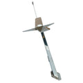 Laternenmast rostfreier Stahl H=750mm B=355mm