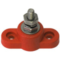 Kabelstützpunkt einzeln max 150A D=6,4mm rot