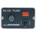 Rule Bilgepumpenschalter 42V mit 3-Wege Schalter, Kontrollleuchte und Sicherung