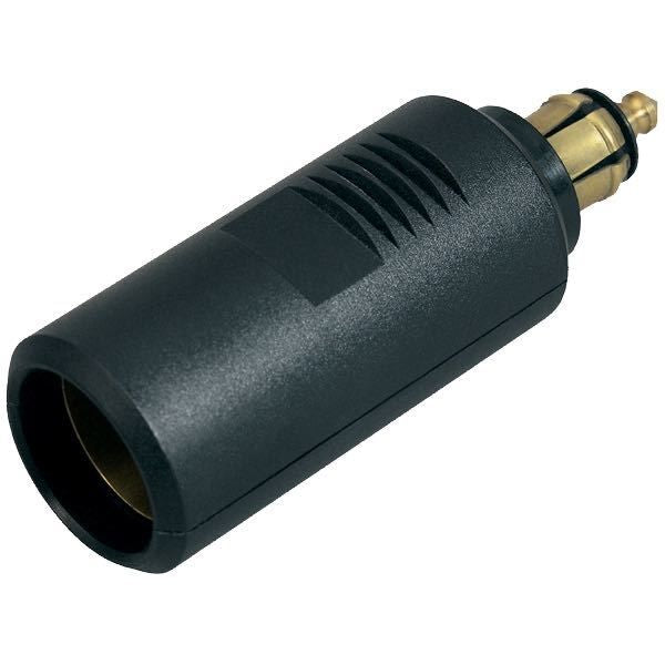 Stecker ISO 4165 12/24V 16A mit Zigarettenanzünder Steckdose