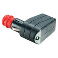 Universalstecker 90Grad 12/24V 7,5A mit LED