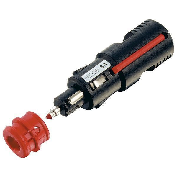 Universalstecker 12/24V 8A mit Sicherung