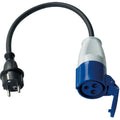 1852 Adapter  CCE Kupplung -> Schuko Stecker Kabel 3x2,5mm² L=0,5m