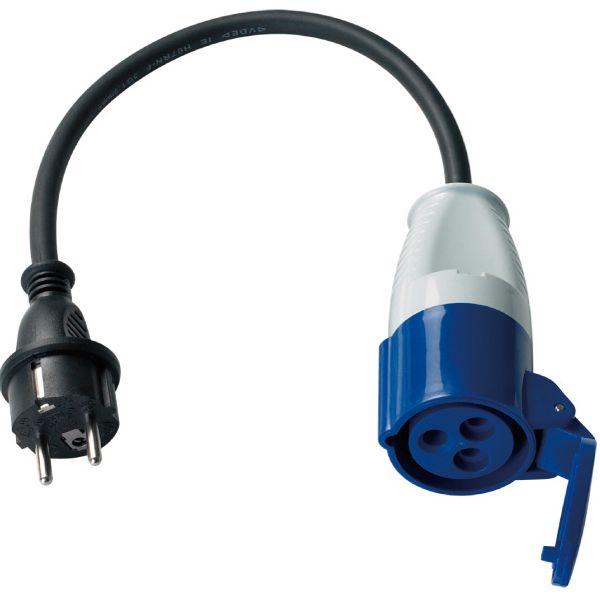 1852 Adapter  CCE Kupplung -> Schuko Stecker Kabel 3x2,5mm² L=0,5m