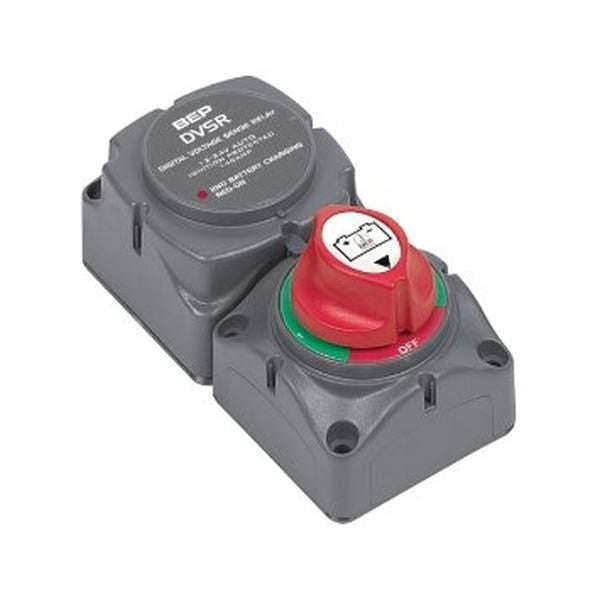 BEP Haupt-/Umschalter für 2 Batterien mit 12/24V 140A