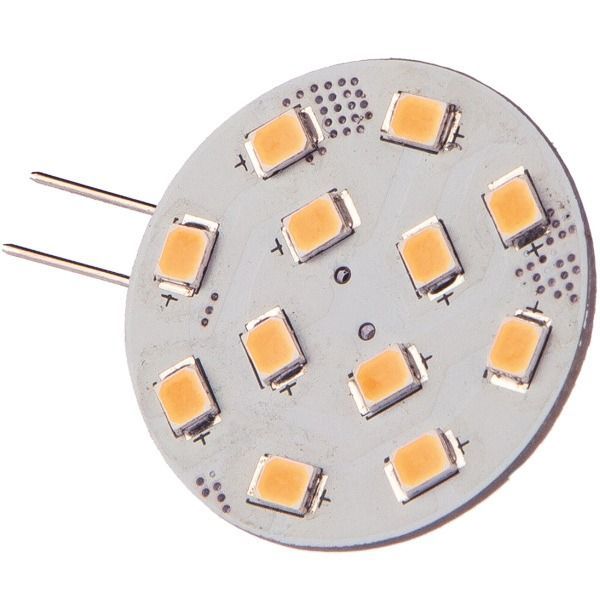 NauticLED G4Pro 12 Spot seitlicher Pin 10-35VDC 2W D=30mm