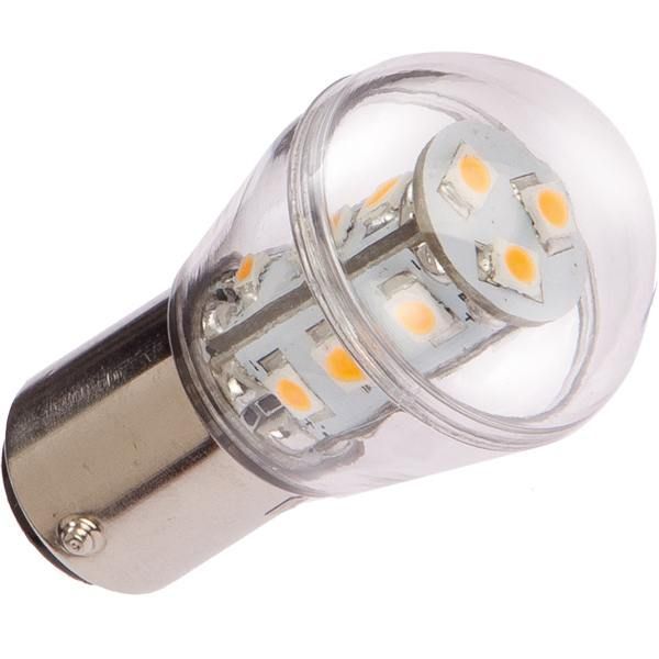 NauticLED Glühlampe BA15D 10-35VDC 1,6W D=25mm L=48mm