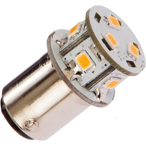 NauticLED Glühlampe BA15S 10-35VDC 1,4W D=19mm L=33mm