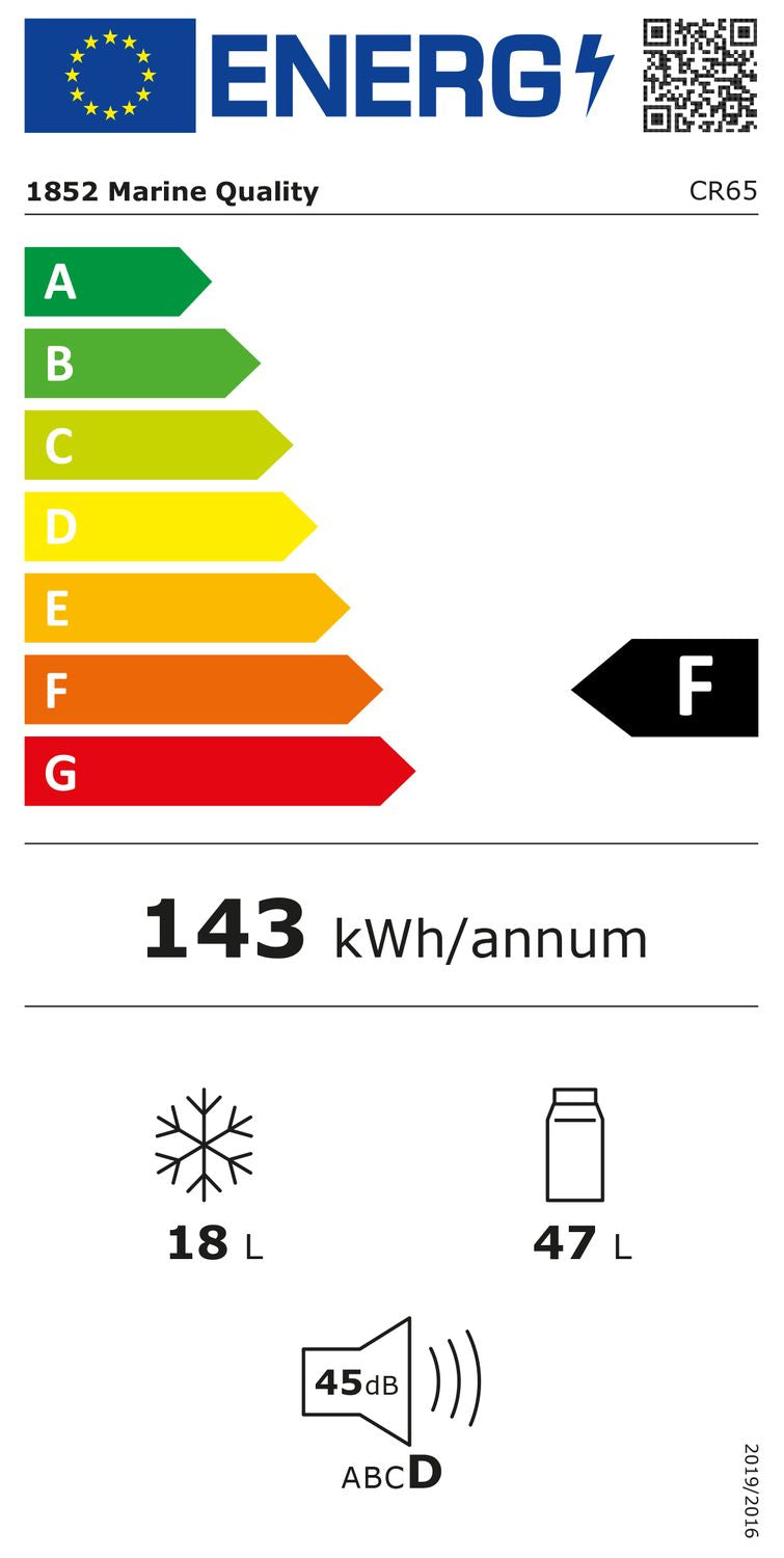 1852 Kühlschrank CR 65l mit Gefrierfach