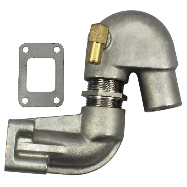 1852 Auspuffkrümmer für Yanmar GM Kit rostfreier Stahl 128370-13600