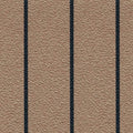Gisatex Antislide Decksbelag B=1,5m L=5m teakfarben mit schwarzen Streifen