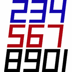 Digitale Segelnummer 300mm -bitte Farbe angeben-