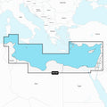Navionics+ EU016R Mittelmeer Afrika Nordküste, Türkei Südküste, Zypern, Syrien, Libanon, Israel