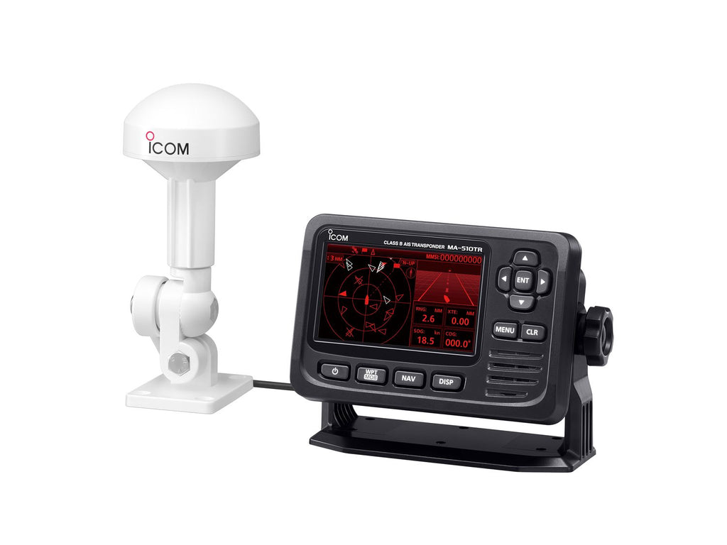 ICOM AIS-Transponder Klasse B MA-510TR mit GPS-Antenne