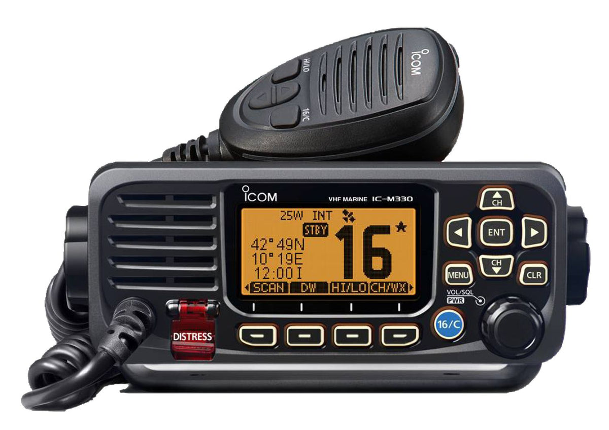 Icom Mit's ICOM IC-M330GE UKW-Seefunkgerät mit GPS – anderssen yachting