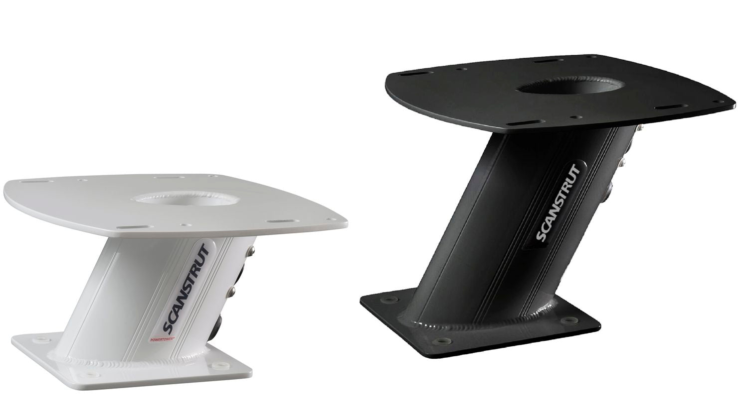 Scanstrut PowerTower Radarhalterung APT-150-01 und APT-250-01, nach hinten geneigt