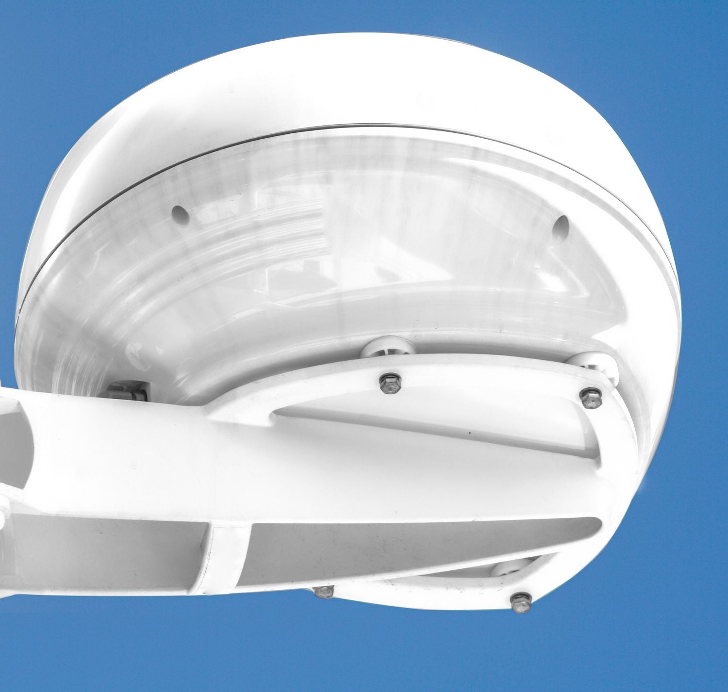 Scanstrut Radarhalterung M92722 Mastmontage für Radarantenne Aluminium D=max 18'' weiss