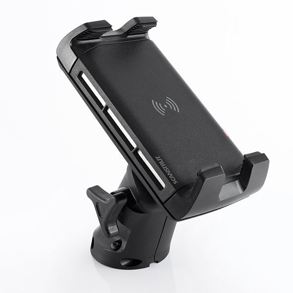 Scanstrut ROKK Ladegerät Edge SC-CW-05F mit Standfuss-Halterung für kabelloses Laden von Smartphones 12/24V 10W Ausgang max 2A wasserdicht nach IPX6