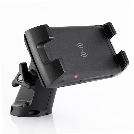 Scanstrut ROKK Ladegerät Edge SC-CW-05F mit Standfuss-Halterung für kabelloses Laden von Smartphones 12/24V 10W Ausgang max 2A wasserdicht nach IPX6
