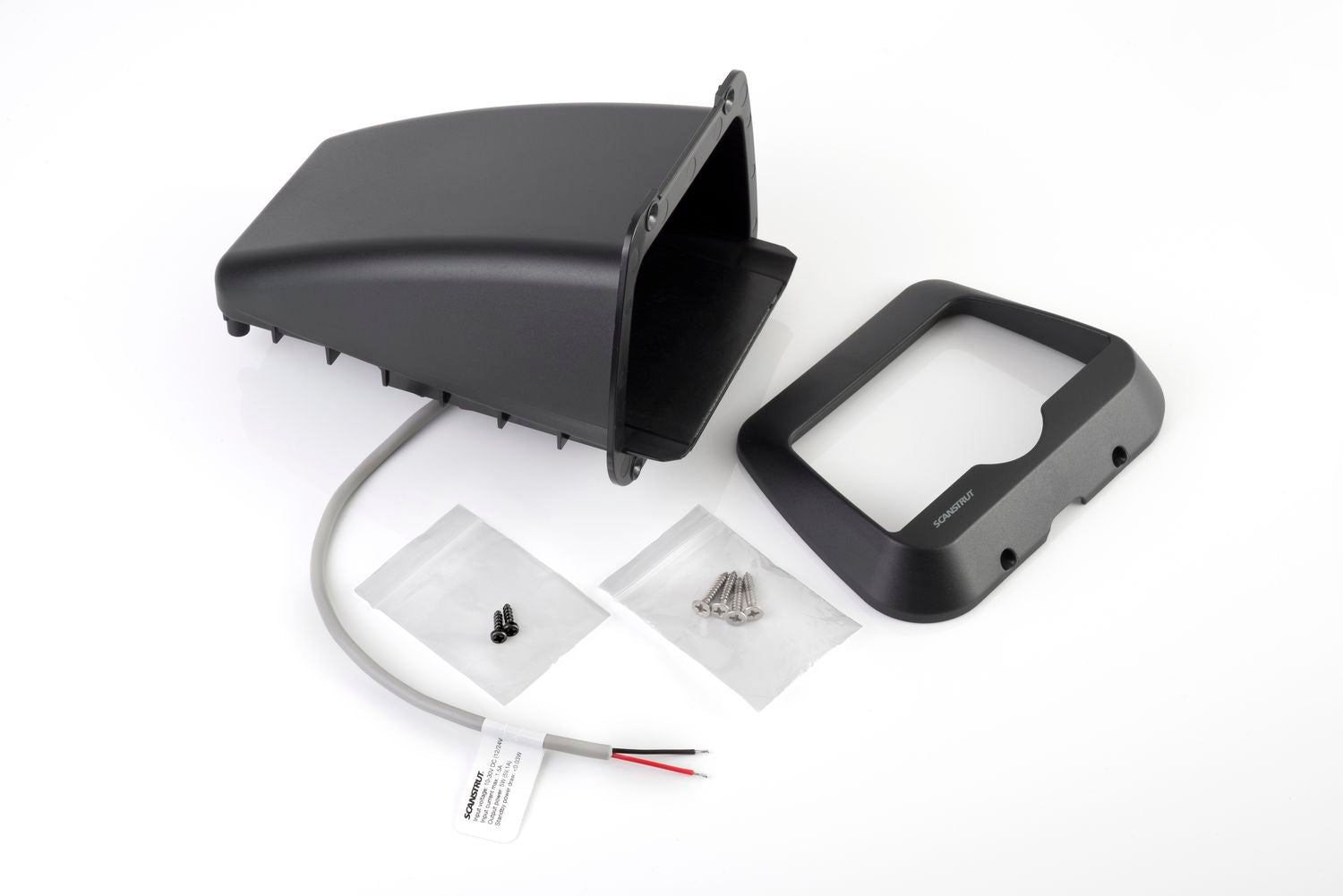 Scanstrut ROKK Ladegerät Nest SC-CW-06F Ablagefach längs zum Einlegen für kabelloses Laden von Smartphones 12/24V 10W Ausgang max 2A wasserdicht nach IPX6