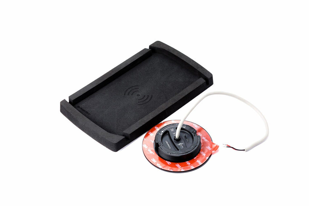 Scanstrut Ladegerät Catch SC-CW-08F Ladeschale für kabelloses Laden von Smartphones 10-30V Eingan 2A Ausgang 10W wasserdicht nach IPX6