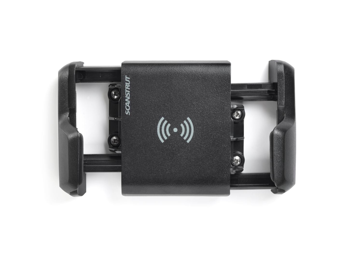 Scanstrut Ladegerät Nano SC-CW-11F zum Anbaufür kabelloses Laden von Smartphones mit Halterung 10-30V Einmgang  2A Ausgang 10W wasserdicht nach IPX6