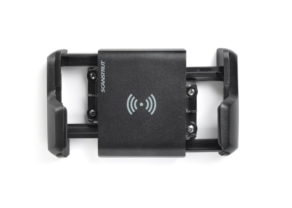 Scanstrut Ladegerät Nano SC-CW-11F zum Anbaufür kabelloses Laden von Smartphones mit Halterung 10-30V Einmgang  2A Ausgang 10W wasserdicht nach IPX6