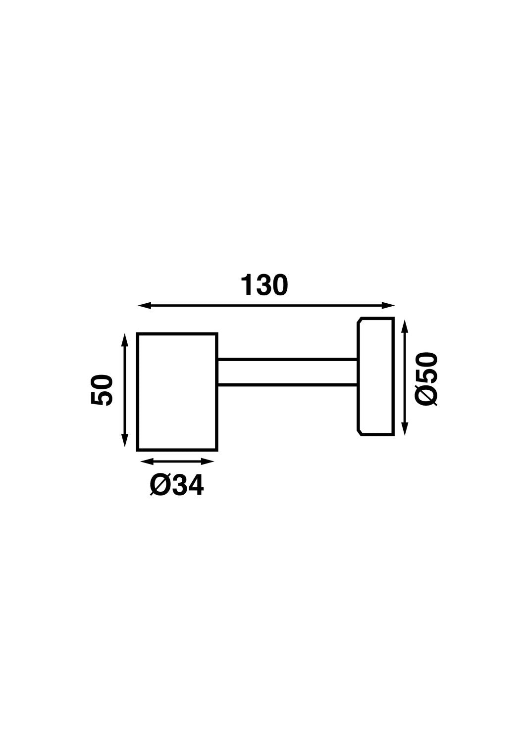 Batsystem Leseleuchte Tube D1 mit Schalter biegsamer Arm LED 12V 06W 60lm IP21 Alum m USB-Anschluss