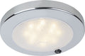 Batsystem Deckenleuchte Saturn mit Schalter LED 12V 35W 210lm IP21 Chrom