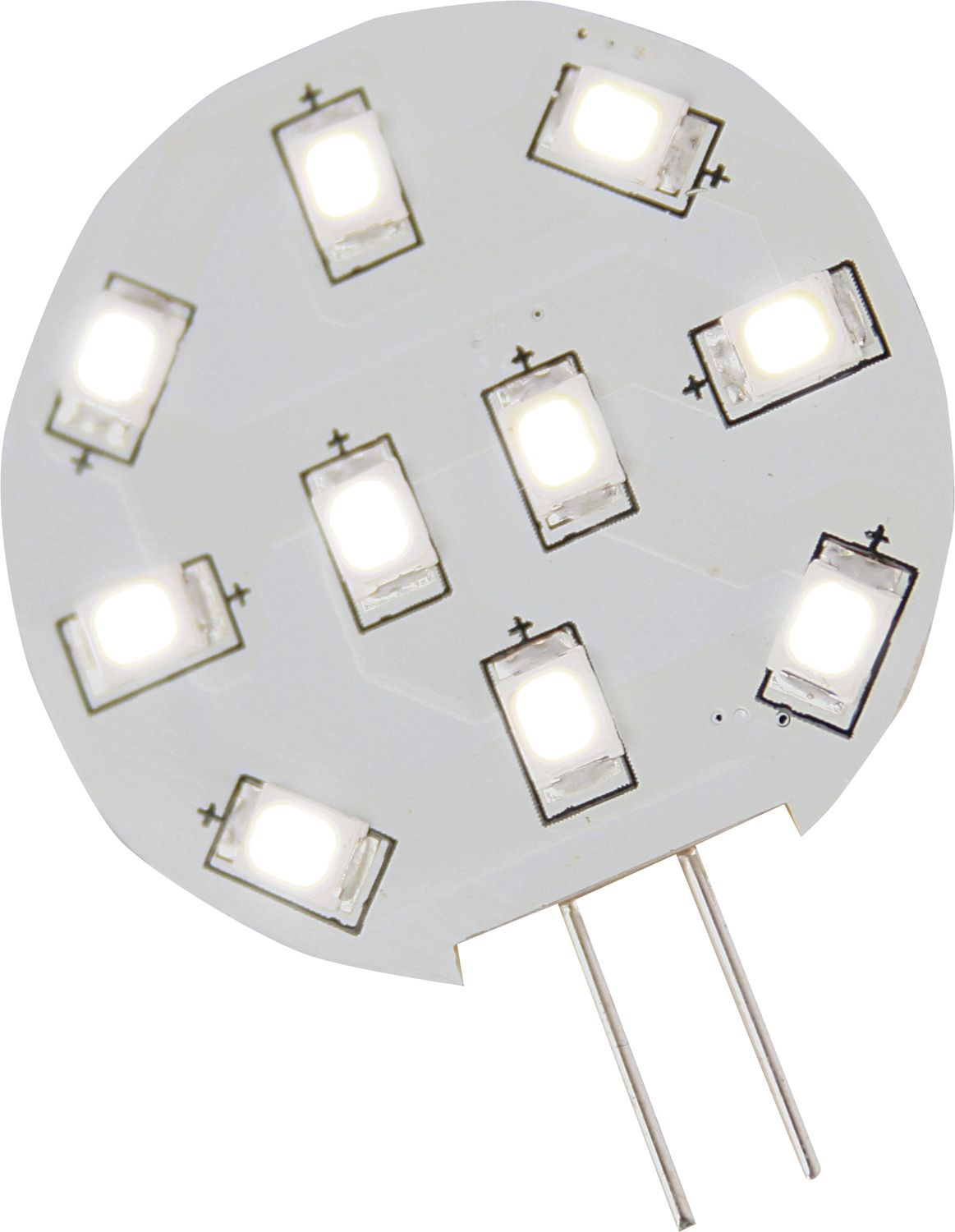 Batsystem Leuchtmittel G4S Stifte seitlich 10 LED 8-30V 1,7W 140lm 3000k