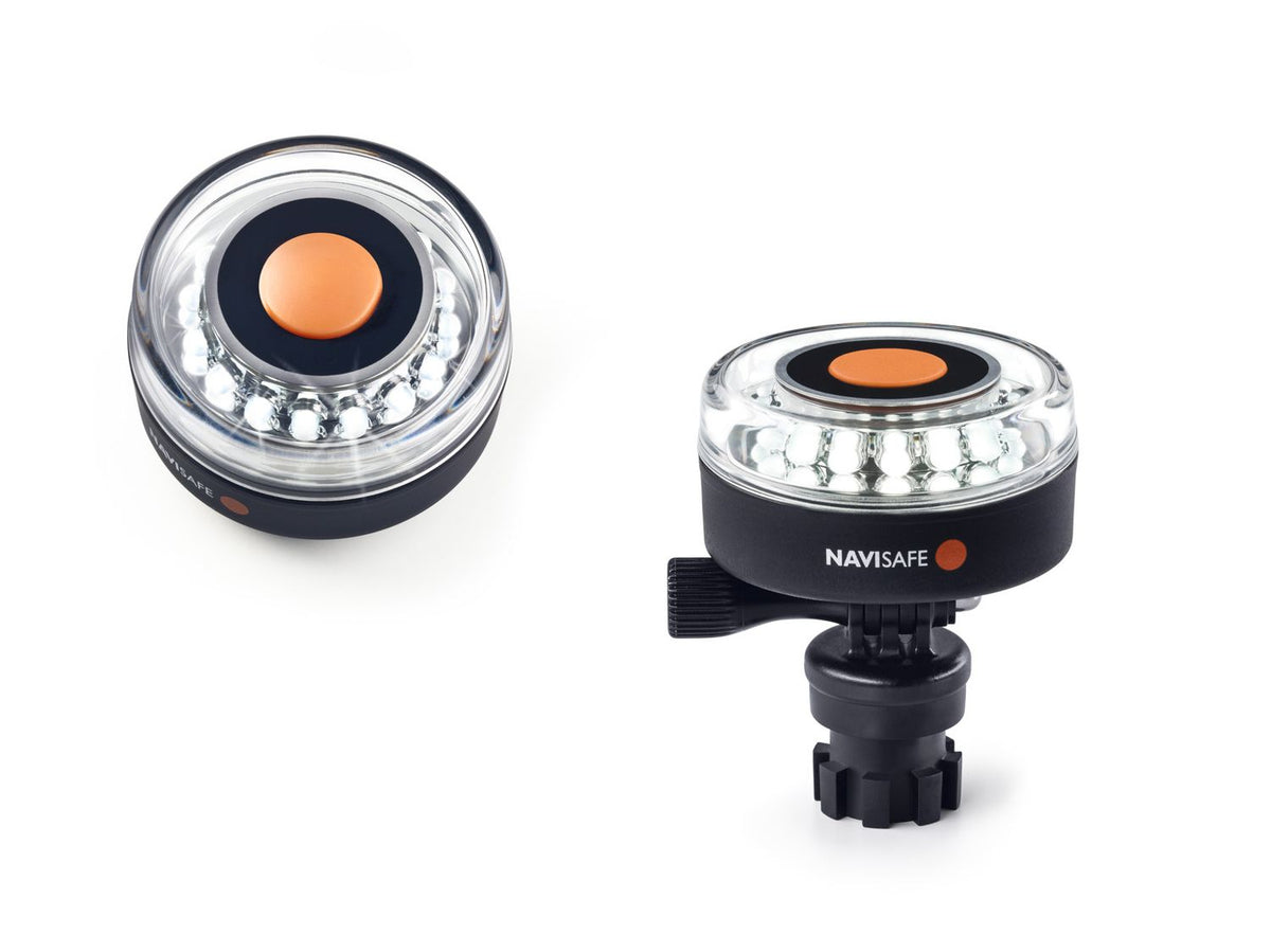 Navilight 360° weiß LED-Leuchte mit Navimount-Basis