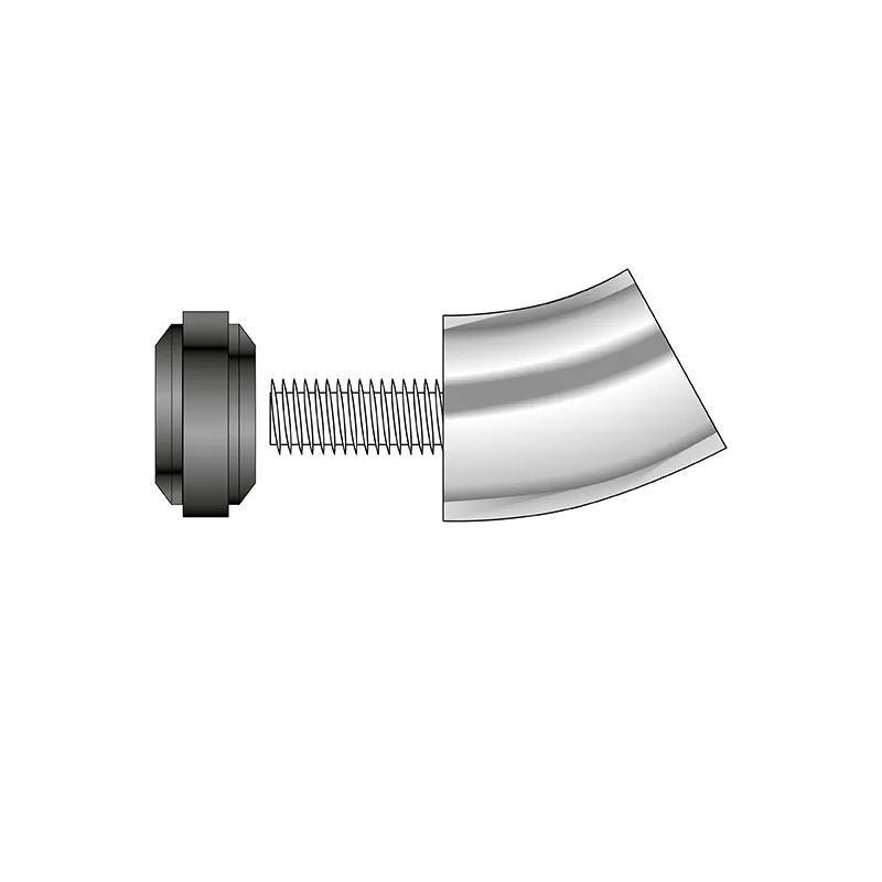 Batsystem Verlängerungsbeschlag 30° D=32 mm