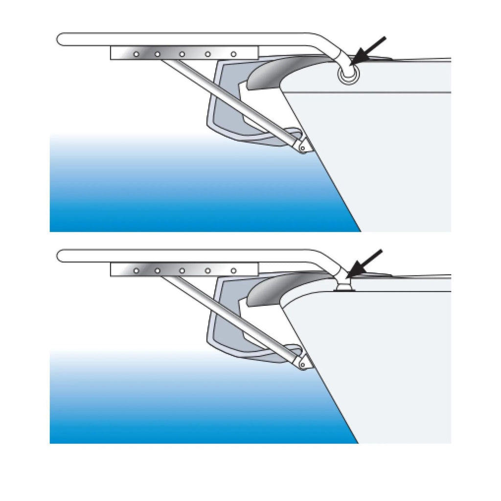 Batsystem Verlängerungsbeschlag 30° D=32 mm