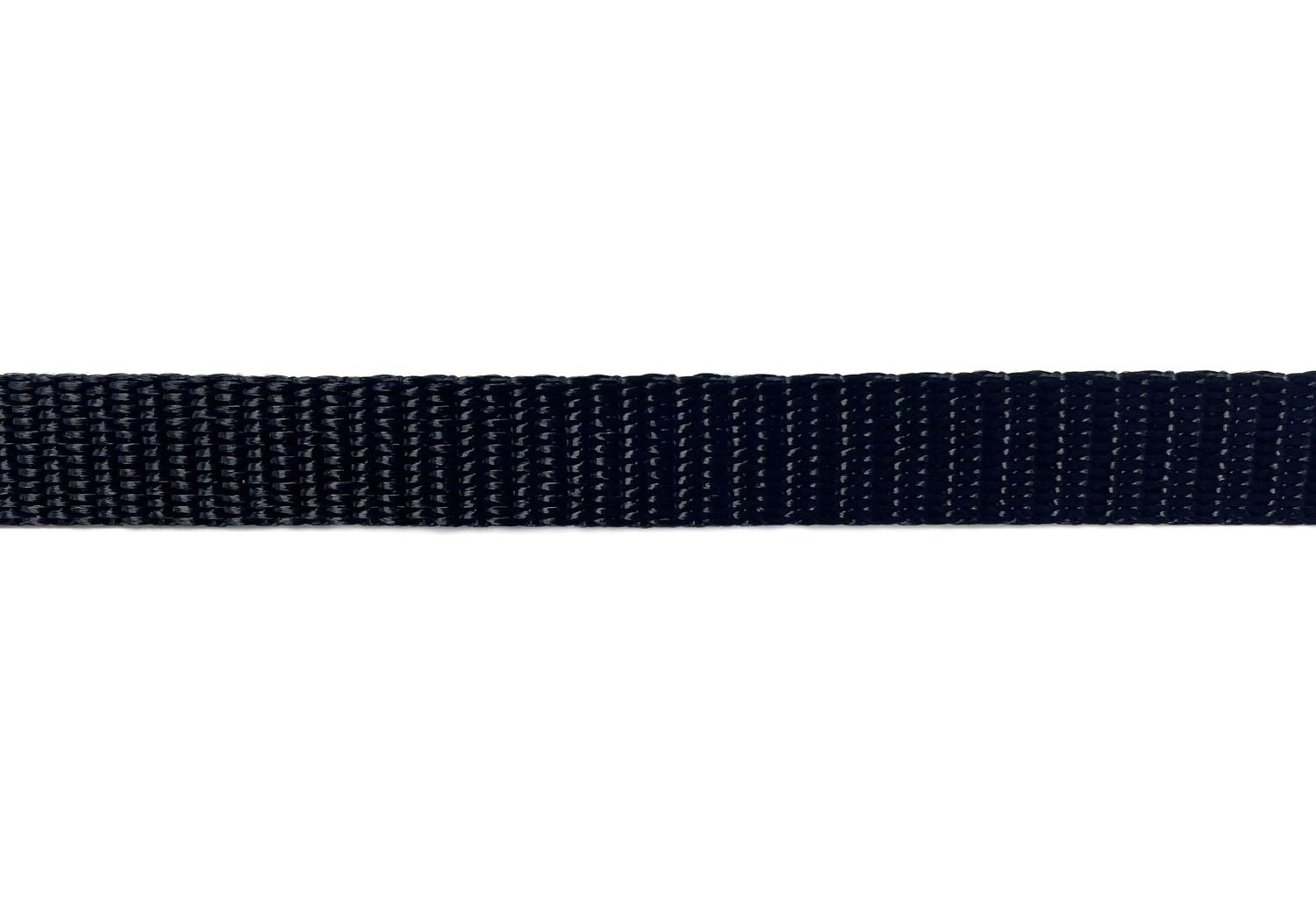 Schweres Polyester Gurtband Schwarz