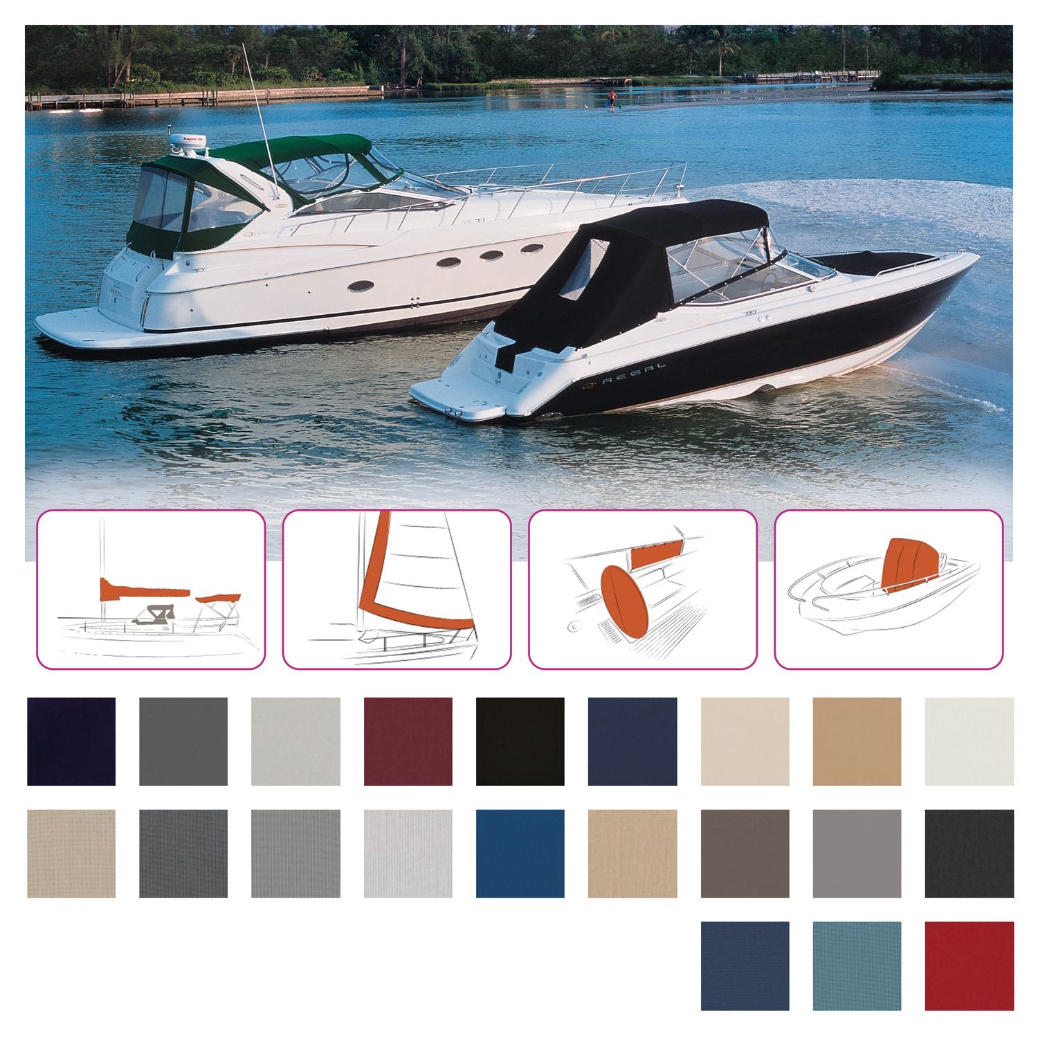 Sunbrella Marine Plus 320g/m²