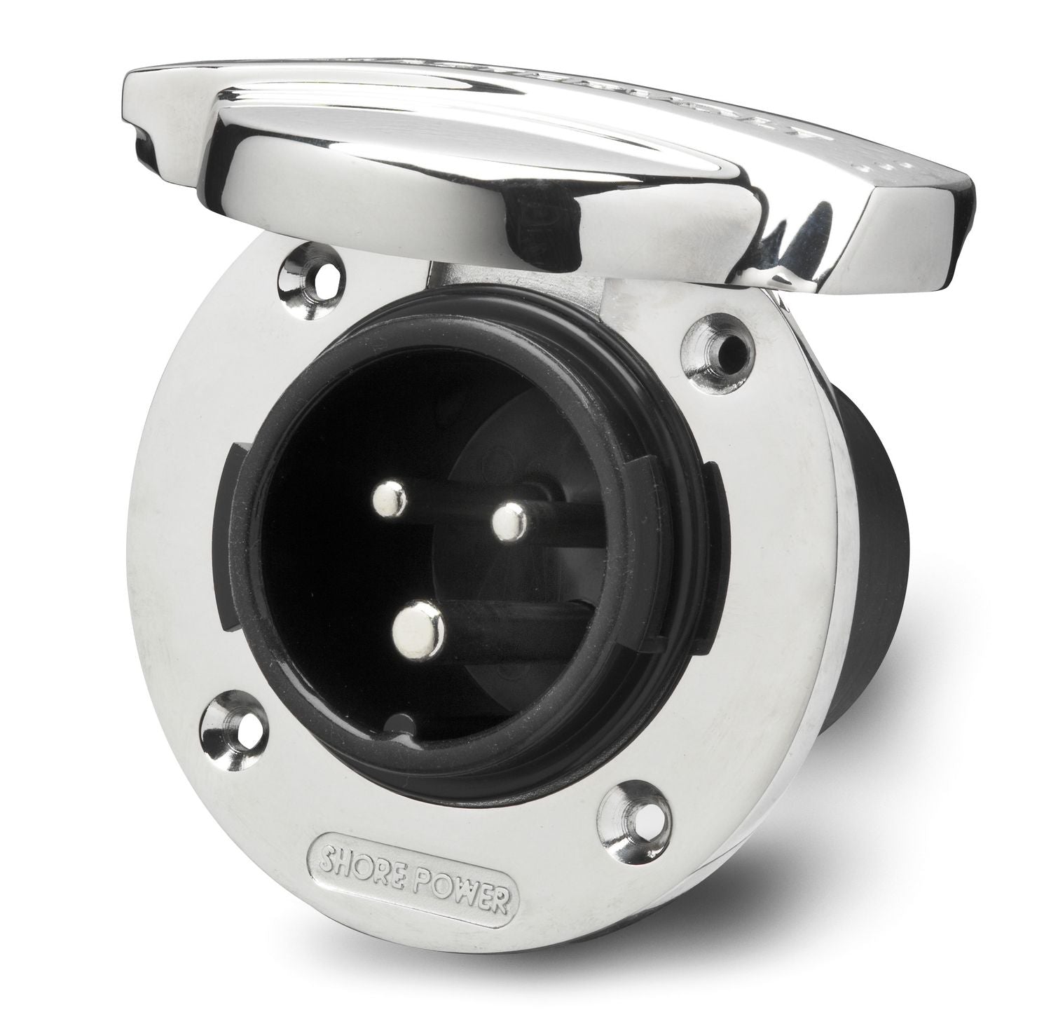 Landanschlussdose Edelstahl