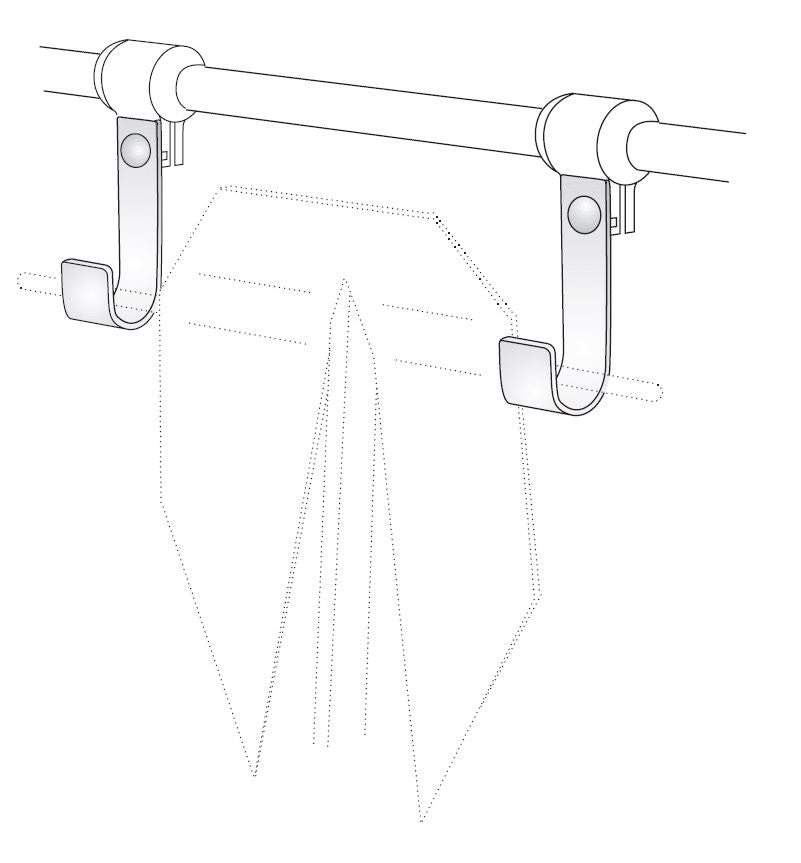 NOA Haken aus rostfreiem Stahl 10821 für Anker