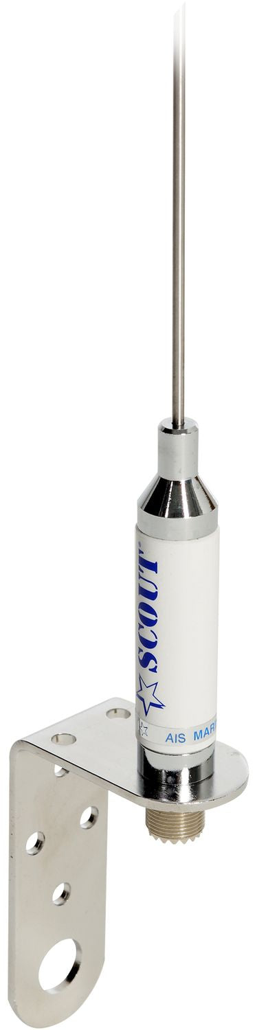 Scout KM-A30 3dB AIS Antenne rostfreier Stahl L=1,0 m für Segelboote