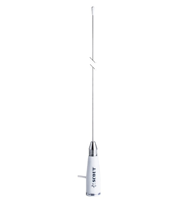 Scout KS-23A 3 db UKW stainless steel Antenne L=0.9 m